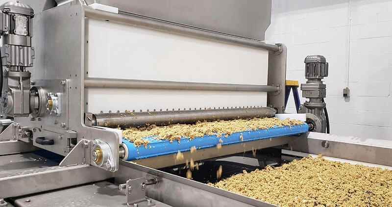 Équipement de fabrication de barres granola