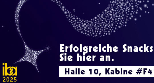 Besuchen Sie RBS auf der IBA 2025 und entdecken Sie die Zukunft des Backens.